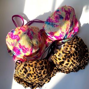 Two PINK bras! NWOT